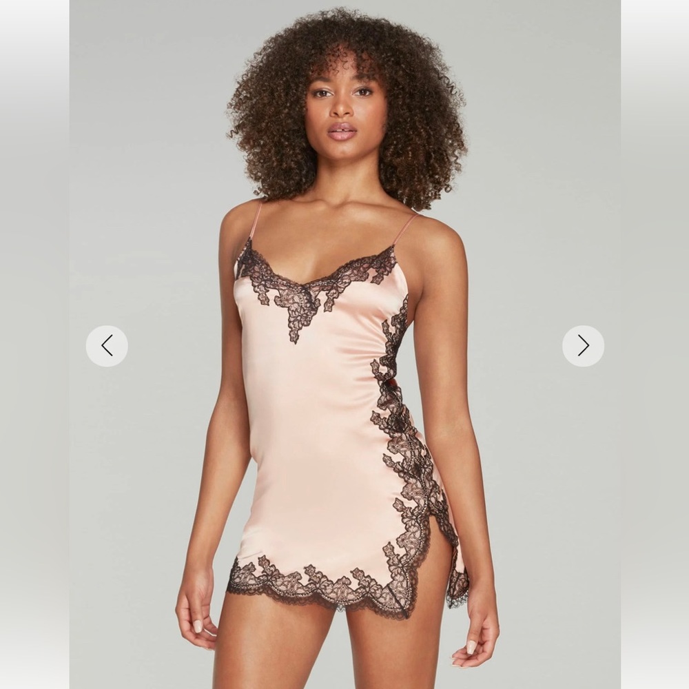 Agent Provocateur | Amelea Silk Slip Pink | size 3 NWOT